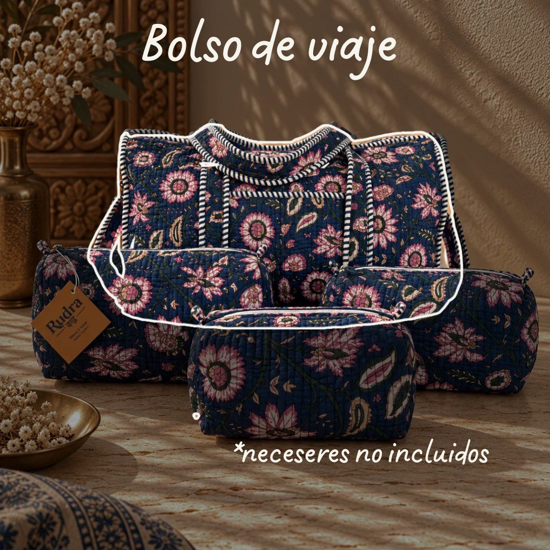 Bolsa de viaje acolchada Beas - Rudra Textil