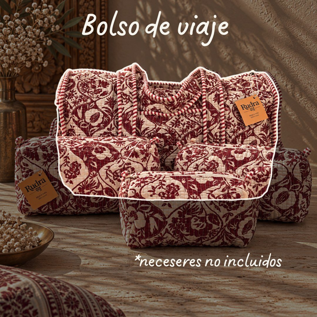 Bolsa de viaje acolchada Chenab - Rudra Textil