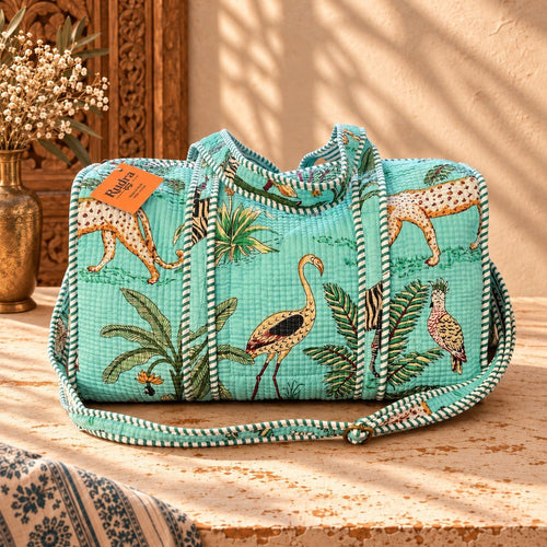 Bolsa de viaje acolchada Kaveri - Rudra Textil