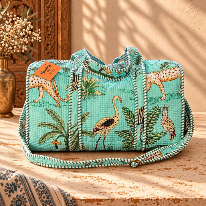 Bolsa de viaje acolchada Kaveri - Rudra Textil