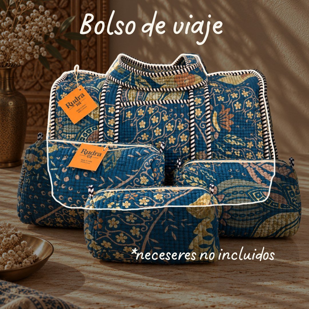 Bolsa de viaje acolchada Mandovi - Rudra Textil
