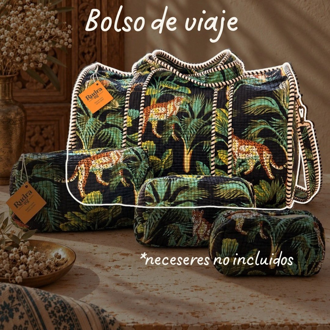 Bolsa de viaje acolchada Narmada - Rudra Textil