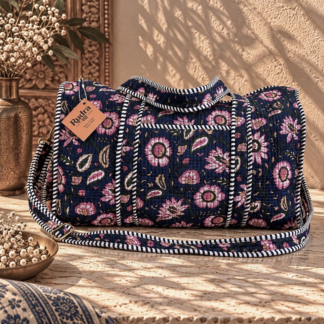 Set de 3 neceseres acolchados Beas - Rudra Textil