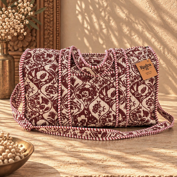 Set de 3 neceseres acolchados Chenab - Rudra Textil