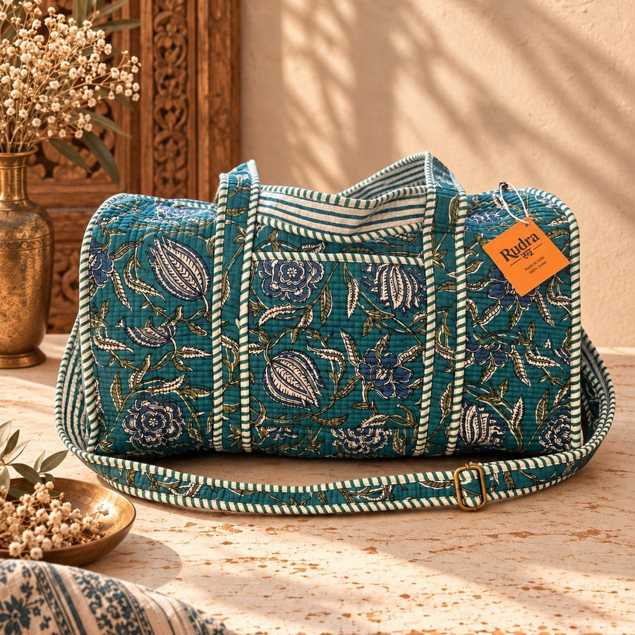Set de 3 neceseres acolchados Godavari - Rudra Textil