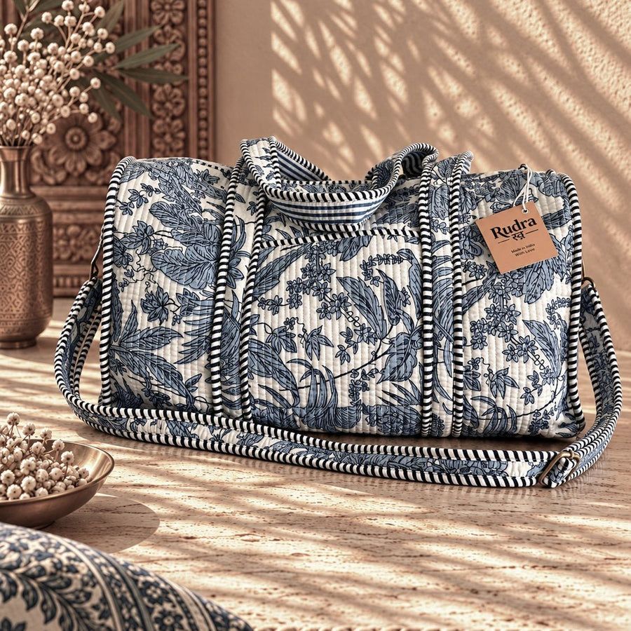 Set de 3 neceseres acolchados Mahanadi - Rudra Textil