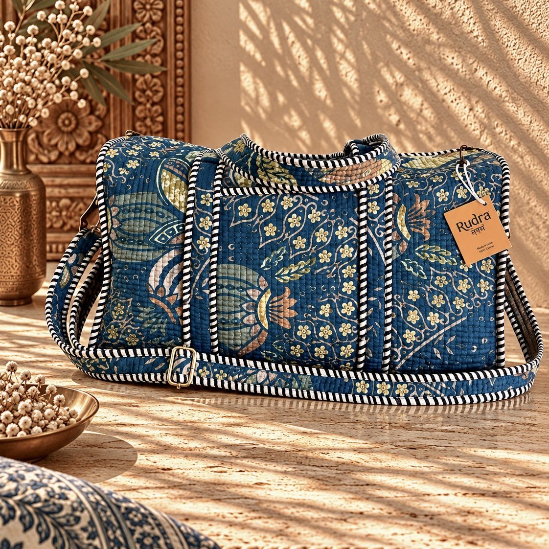 Set de 3 neceseres acolchados Mandovi - Rudra Textil