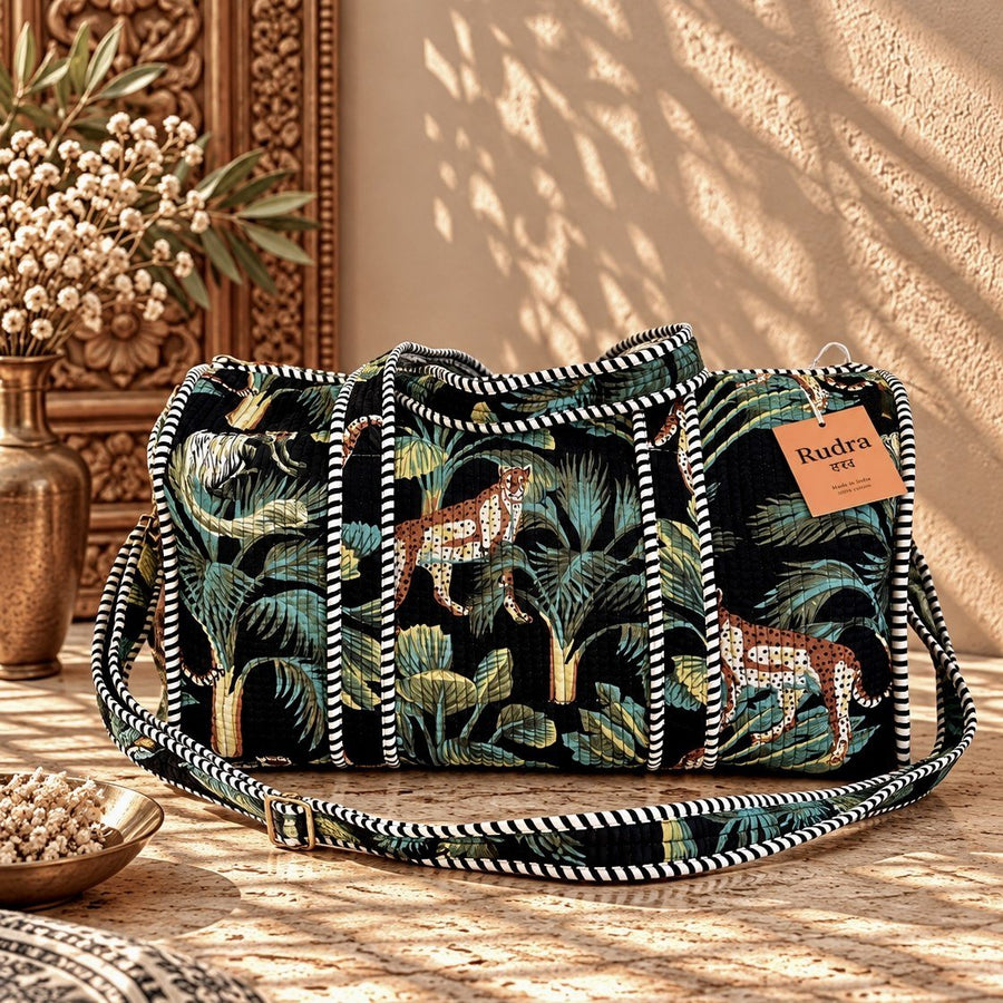 Set de 3 neceseres acolchados Narmada - Rudra Textil