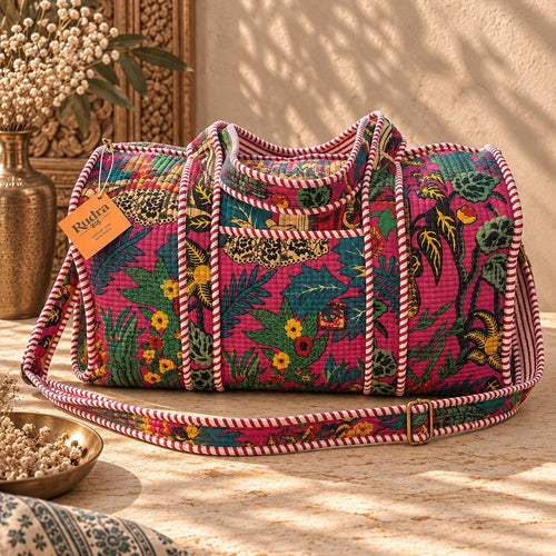 Set de 3 neceseres acolchados Teesta - Rudra Textil