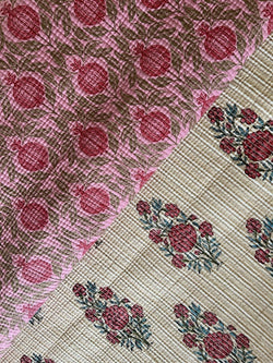 Tela acolchada doble cara Bundi - Rudra Textil