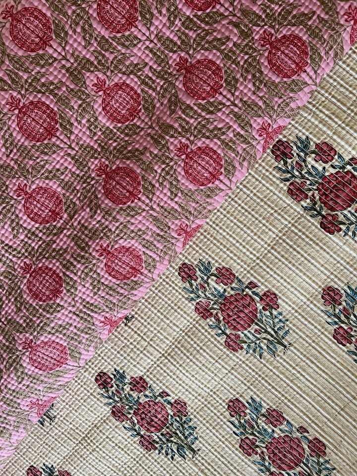 Tela acolchada doble cara Bundi - Rudra Textil