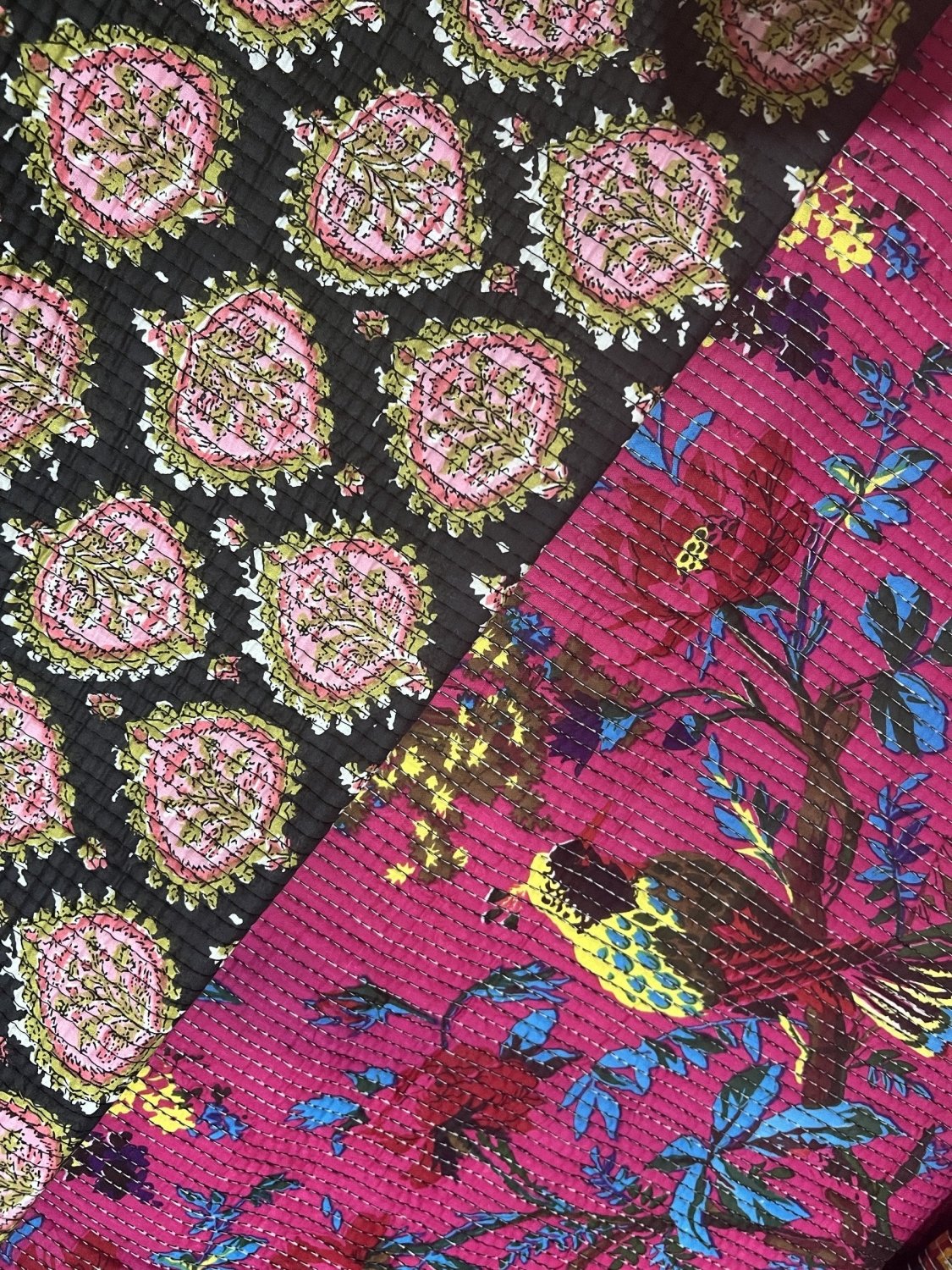 Tela acolchada doble cara Pushkar - Rudra Textil