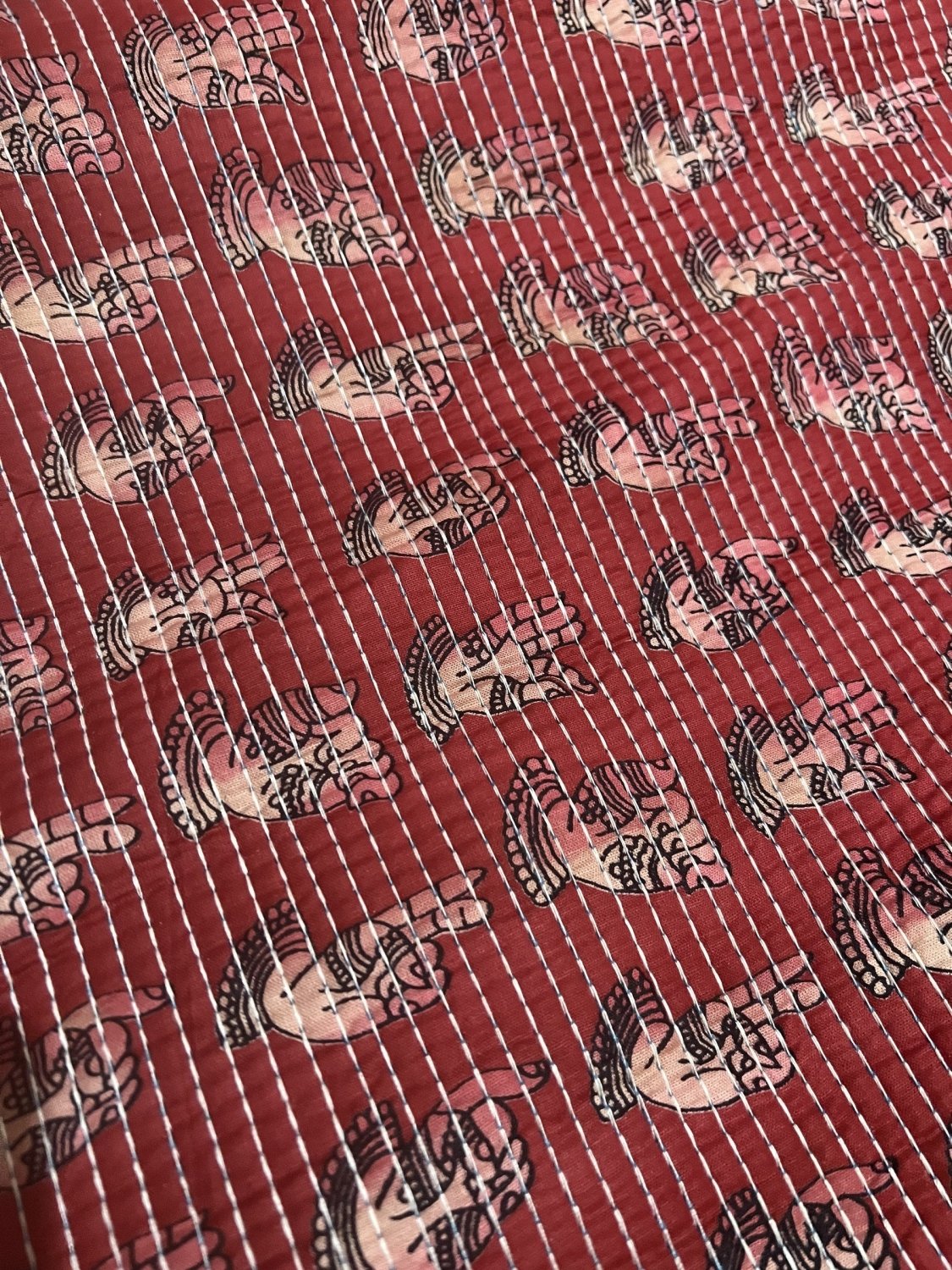 Tela acolchada doble cara Varanasi - Rudra Textil
