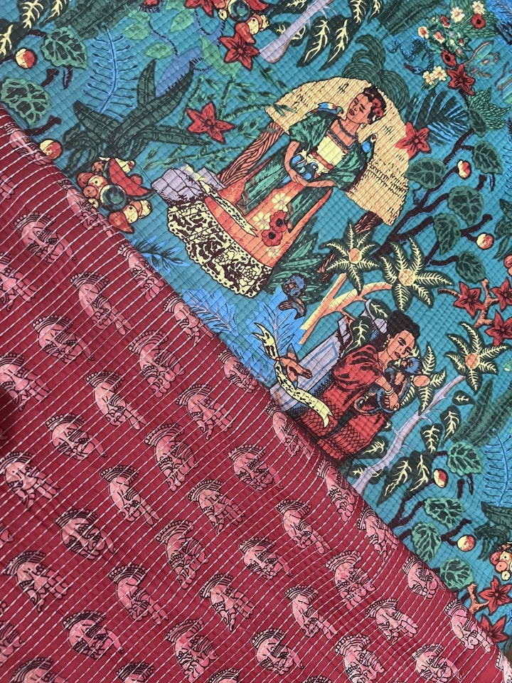 Tela acolchada doble cara Varanasi - Rudra Textil