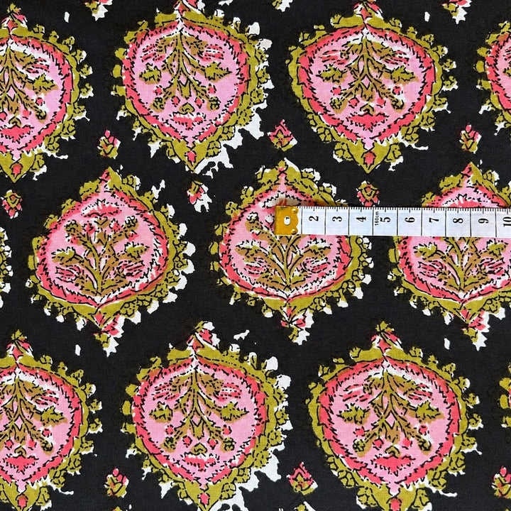 Tela de algodón estampada Anís - Rudra Textil