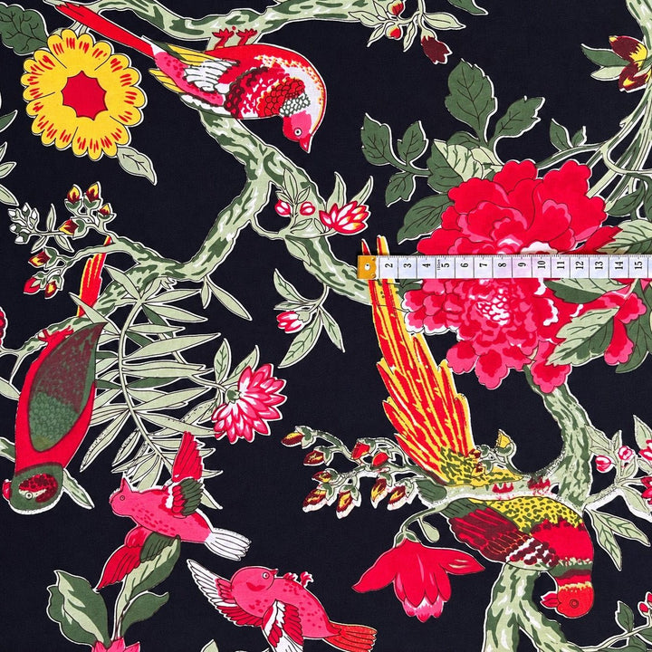 Tela de algodón estampada Clavo - Rudra Textil