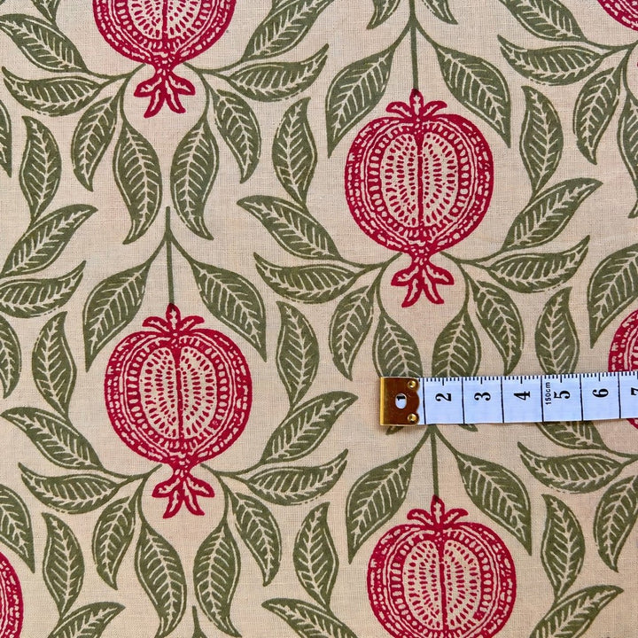 Tela de algodón estampada Comino - Rudra Textil