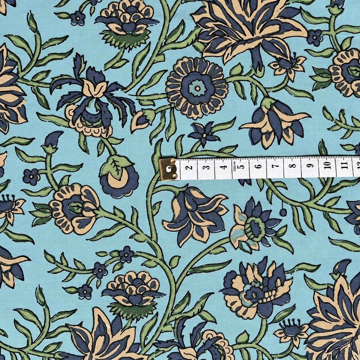 Tela de algodón estampada Hinojo - Rudra Textil