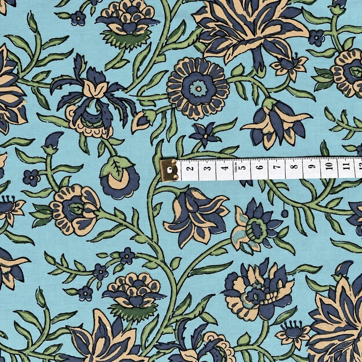 Tela de algodón estampada Hinojo - Rudra Textil