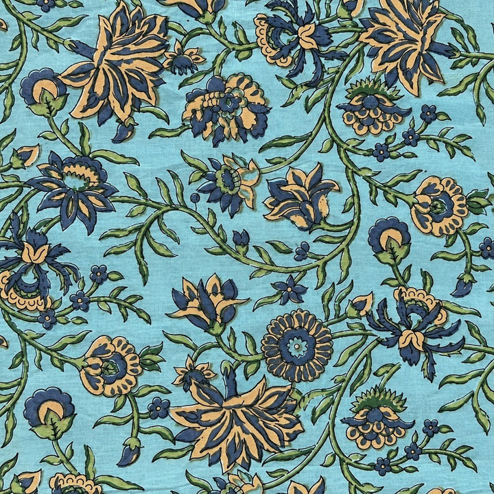 Tela de algodón estampada Hinojo - Rudra Textil