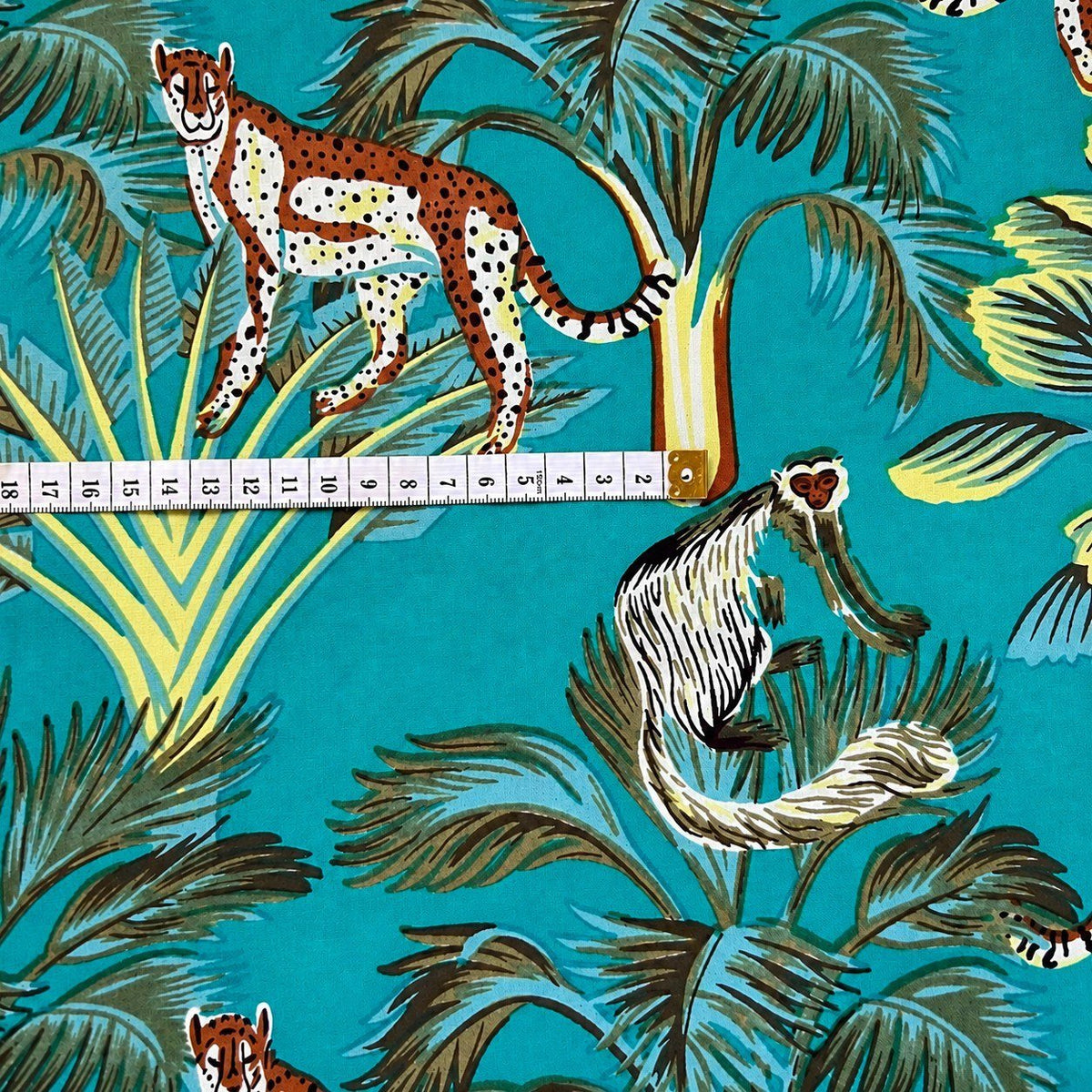 Tela de algodón estampada Jengibre - Rudra Textil