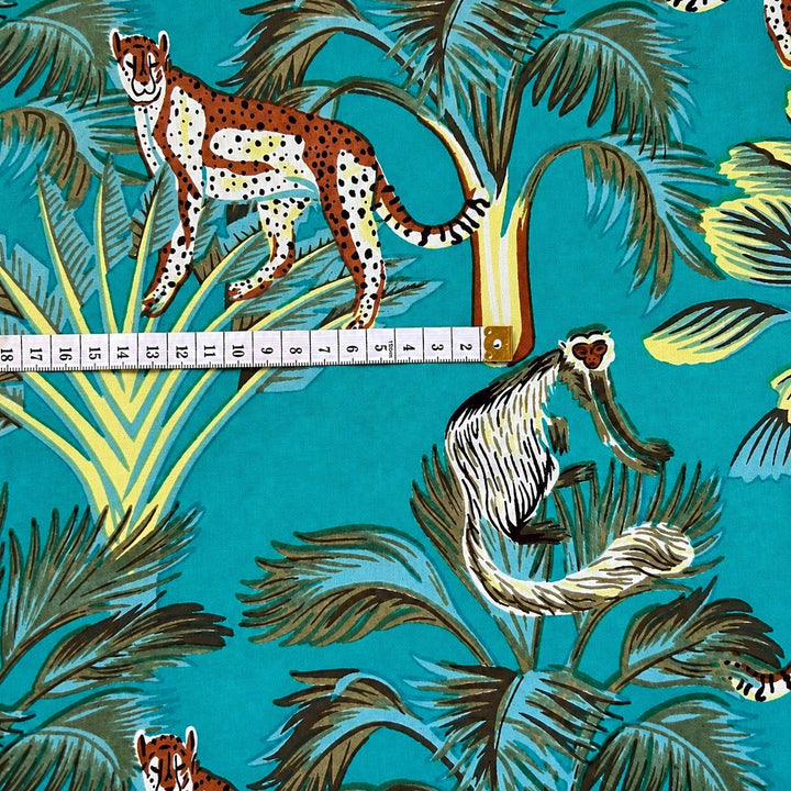 Tela de algodón estampada Jengibre - Rudra Textil