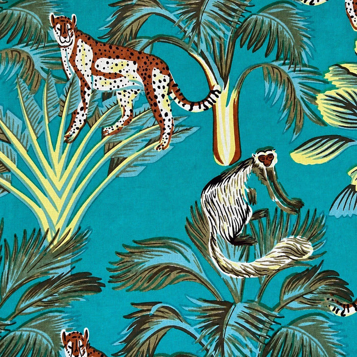 Tela de algodón estampada Jengibre - Rudra Textil