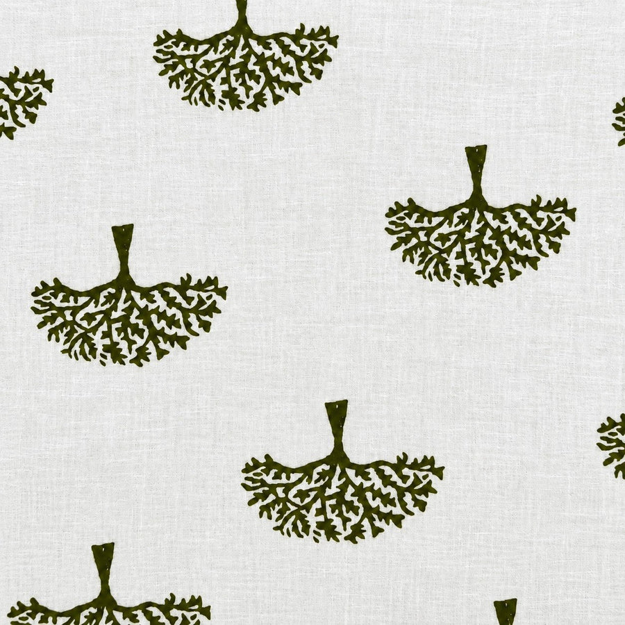 Tela de algodón estampada Laurel - Rudra Textil
