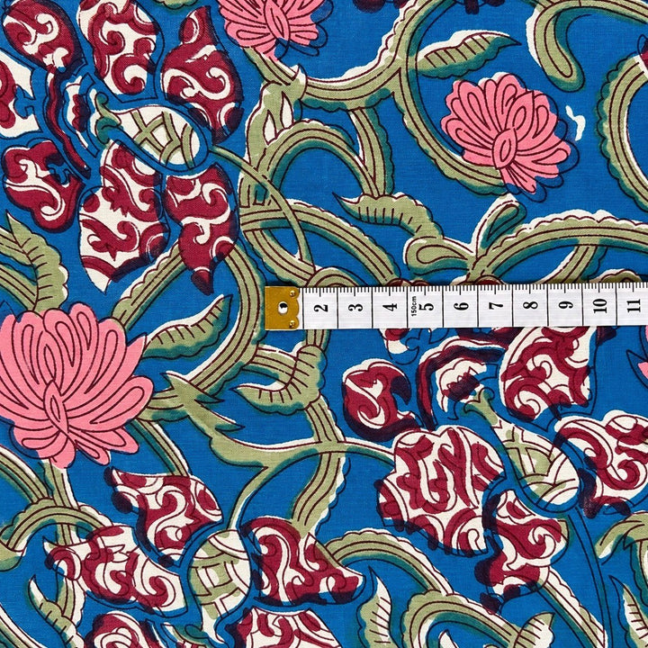 Tela de algodón estampada Sumac - Rudra Textil