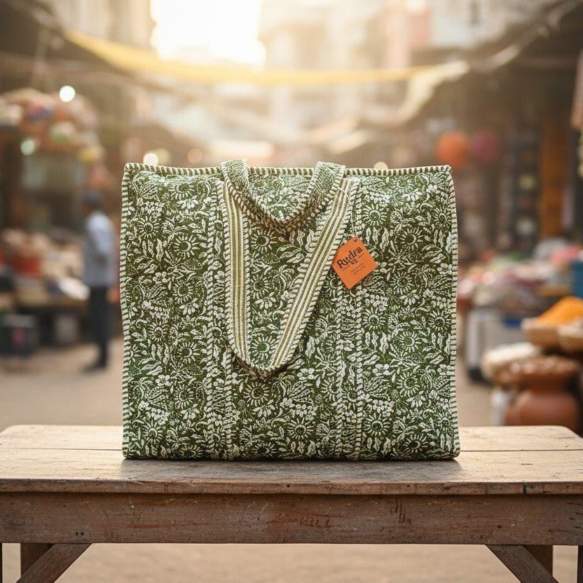 Tote bag acolchada Anamudi - Rudra Textil
