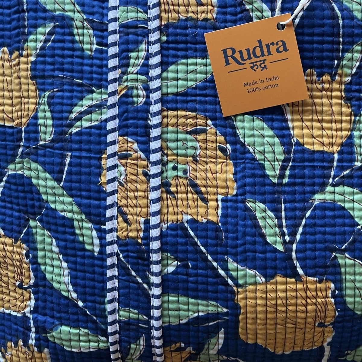 Tote bag acolchada Chaukhamba - Rudra Textil