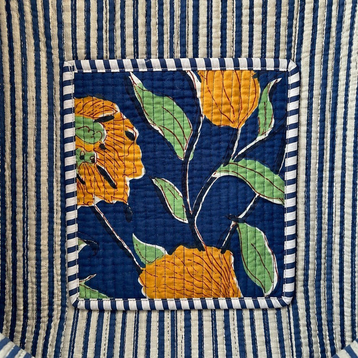 Tote bag acolchada Chaukhamba - Rudra Textil