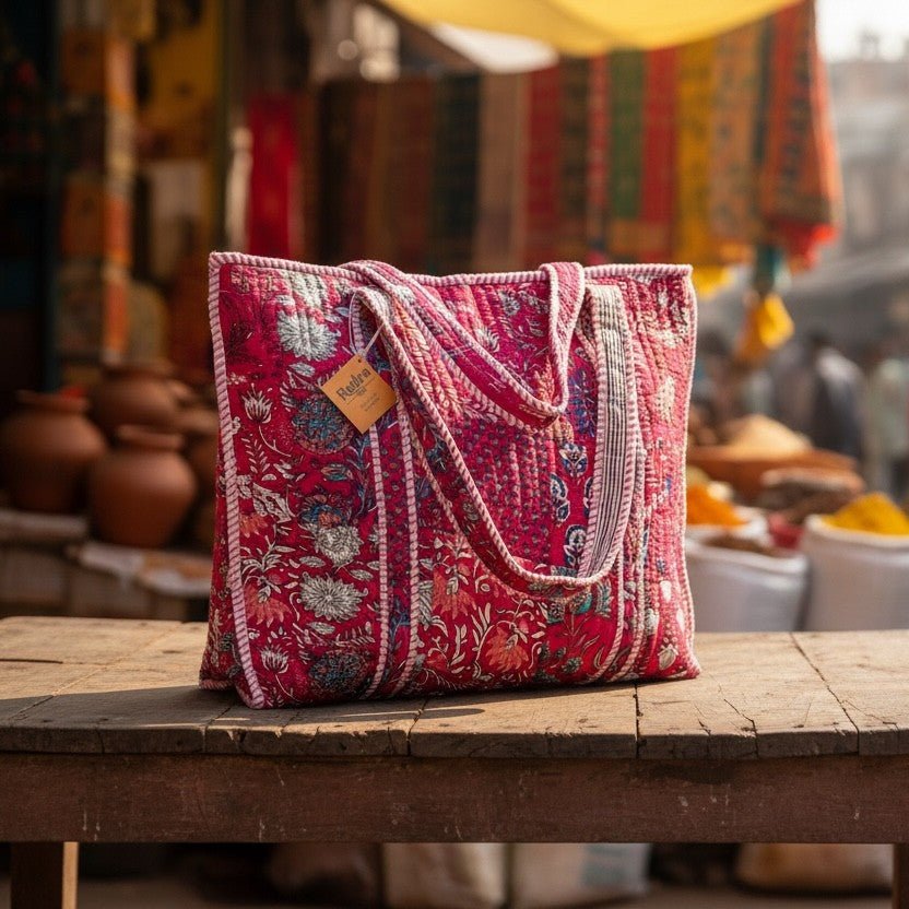 Tote bag acolchada Nanda Devi - Rudra Textil
