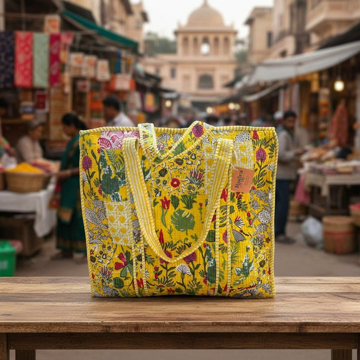 Tote bag acolchada Stok Kangri - Rudra Textil