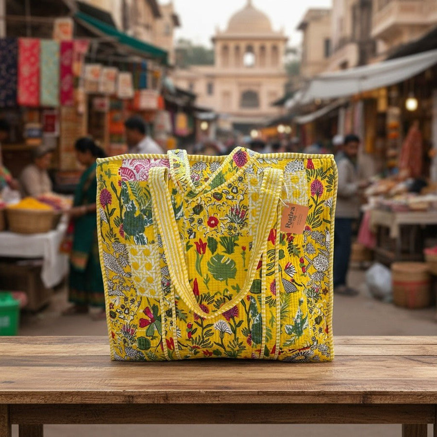Tote bag acolchada Stok Kangri - Rudra Textil